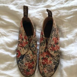 Floral doc martins